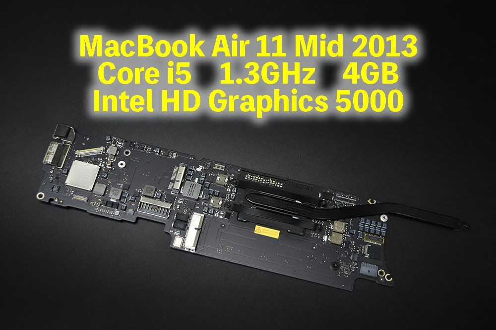 Mac (Apple) - 2013 MacBook Air 11inch ロジックボード MacBook Air 11インチ Mid 2013ロジックボードの交換 - iFixit