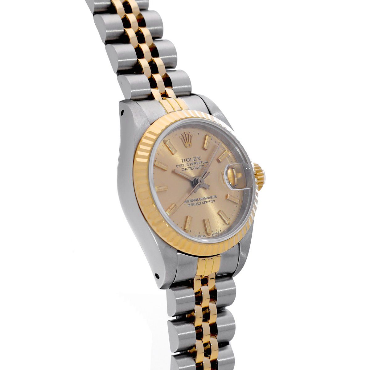 ロレックス 69173 95番台(1986年頃製造) シャンパン レディース 腕時計  