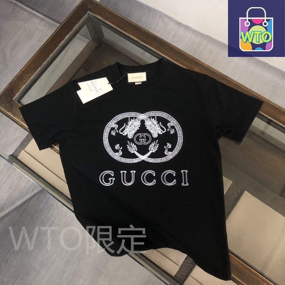 新品未使用GUCCI ロゴプリント Tシャツ グッチ(GUCCI)|ロゴプリントTシャツ|HARDOFFオフモール（オフモ