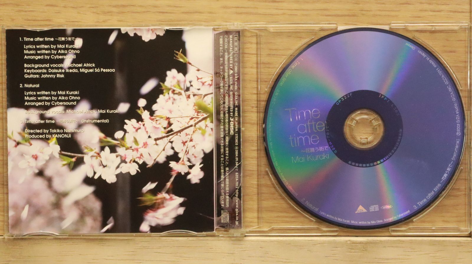 国内盤CD☆倉木麻衣/Mai Kuraki□ Time after time~花舞う街で