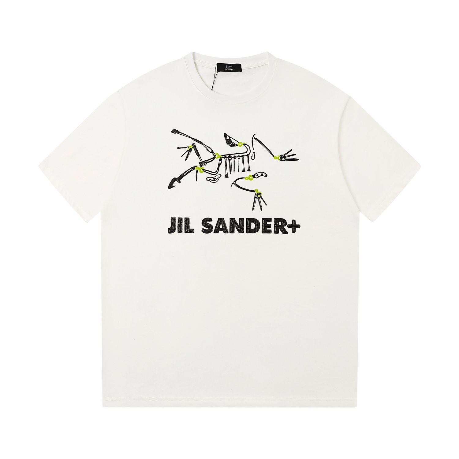 人気美品 JIL SANDER＆arc'teryxTシャツ 男女兼用 カジュアル ファッション かわいい お洒落 衣装