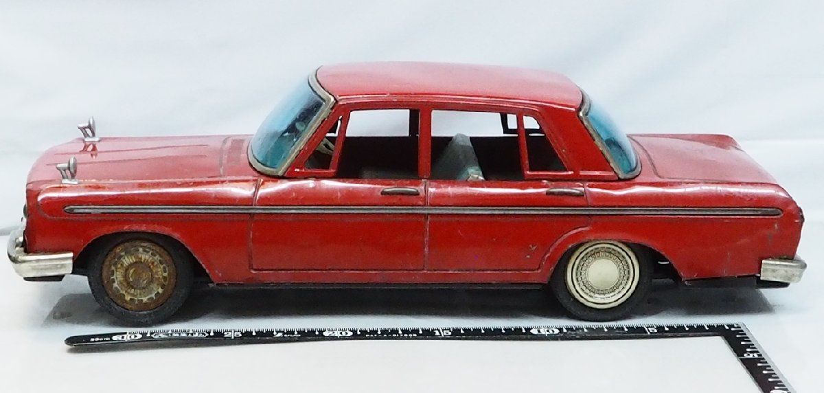 米澤玩具【2代目トヨペット クラウン デラックス TOYOPET CROWN DELUX赤レッド特大】ブリキtin toy  car自動車Yonezawaヨネザワ【箱無】0287 - メルカリ