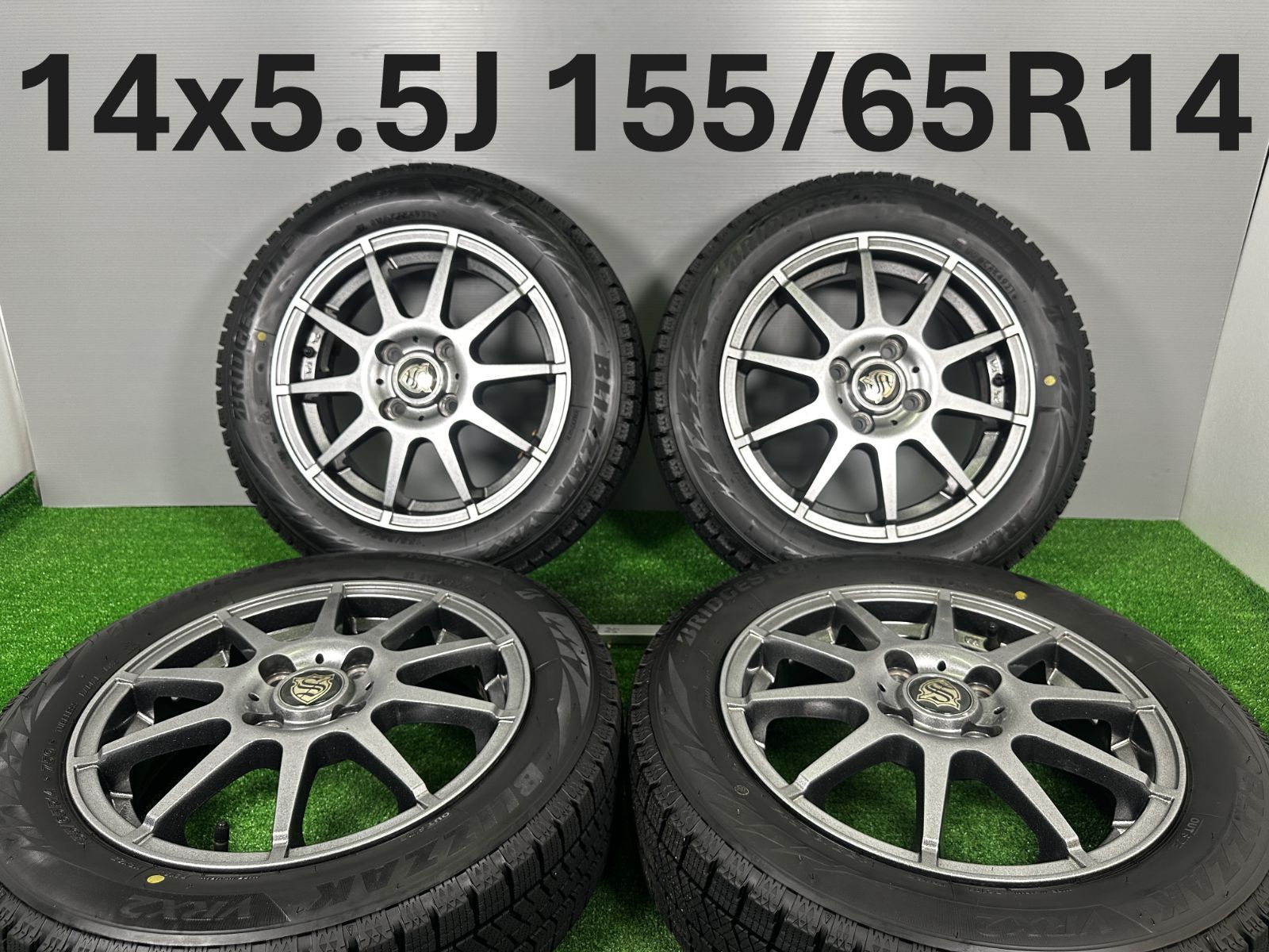 14インチ　スタッドレスホイールセット　2025年式　美品　9部山 楽天市場】ホイールセット 14インチ スタッドレスタイヤの通販