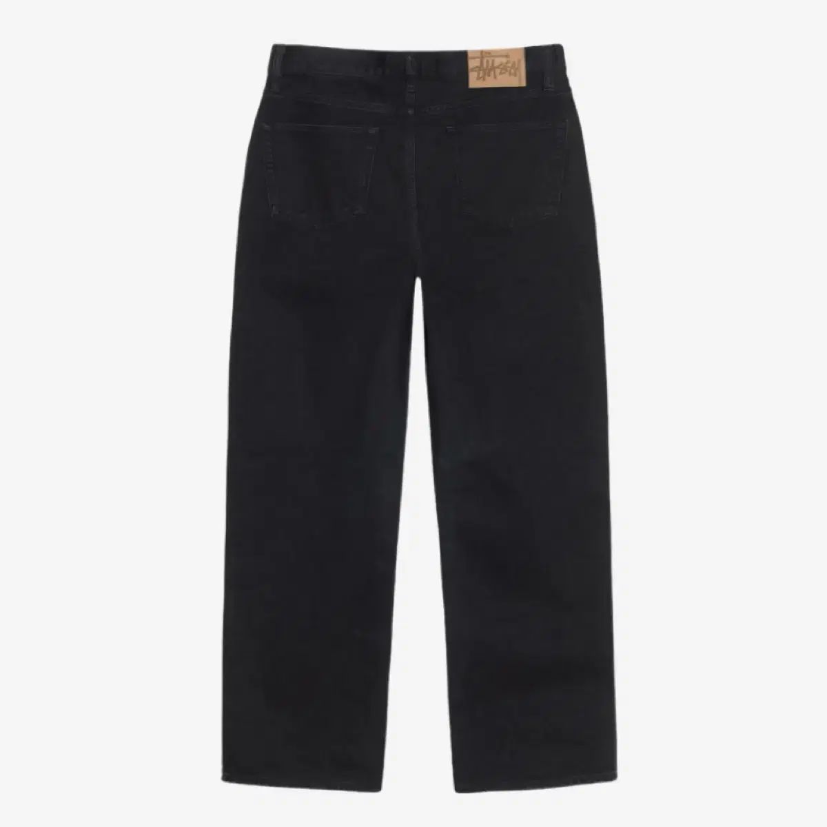 32 STUSSY(ステューシー) リラックスド デニム ジーンズ 黒 （ 116671 