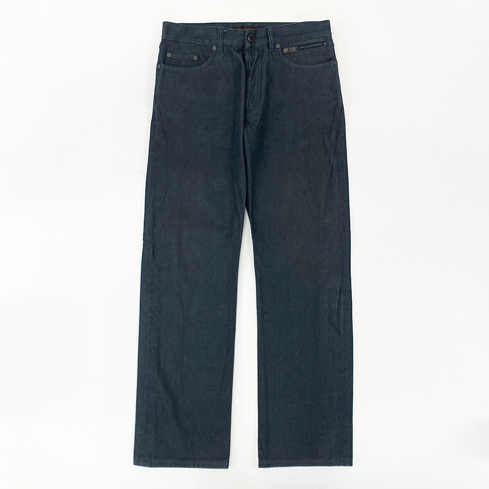 Louis Vuitton ネイビー ストレートパンツ　サイズ38 Louis Vuitton ネイビー ストレートパンツ サイズ38