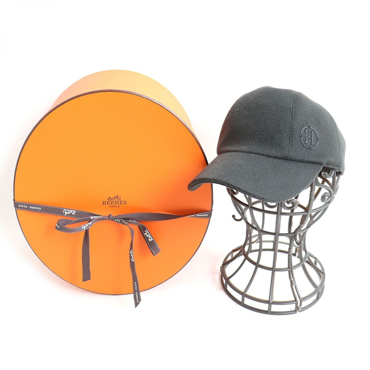 HERMES エルメス HERMES BRADLEY CAP 58 エルメス キャップ