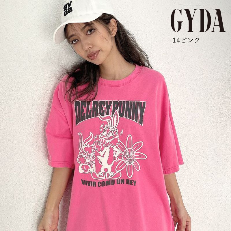 即発送】DELREY BUNNY BIGTシャツ GYDA ジェイダ 072422704601