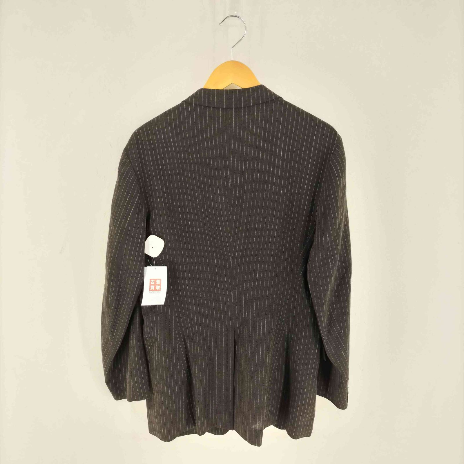 ユーズドフルギ USED古着 ARTEXTIL ストライプ ウールリネン 4B 