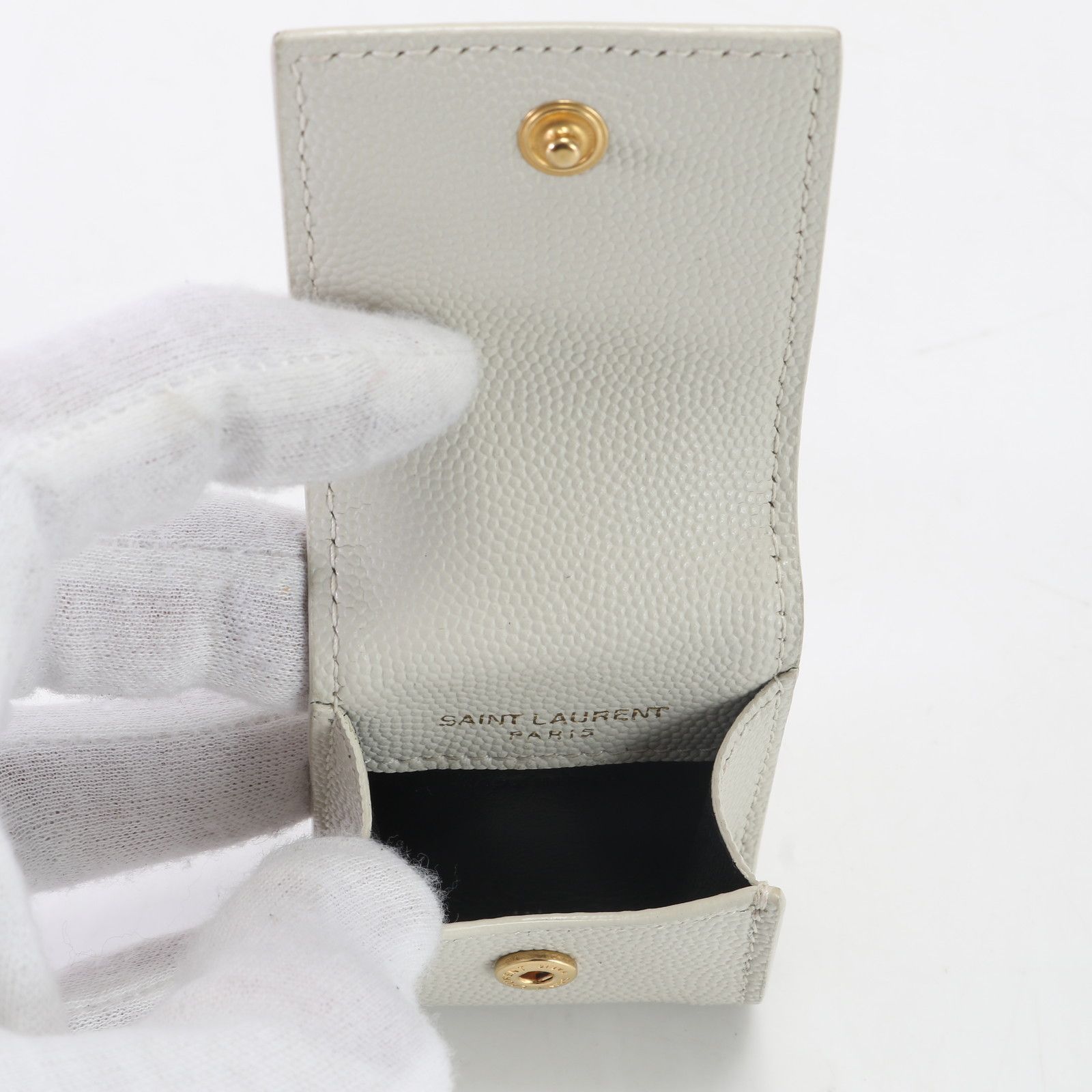 極美品 サンローラン YSL AirPods ケース ストラップ ワイヤレス