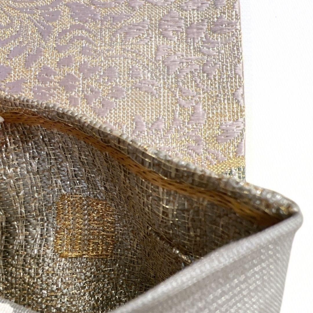 ブランド帯 裂取文様 花菱 花模様 袋帯 着物 022 a p - メルカリ