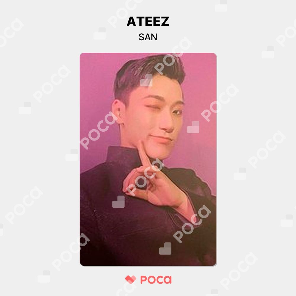 ATEEZ fever part 3 Hello82 ヨントン トレカ サン ATEEZ サン】 ZERO : FEVER Part.3 hello82 公式 トレカ