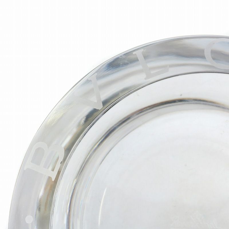 ブルガリ［BVLGARI BVLGARI］灰皿 トレイ、大、円型20センチ 未使用