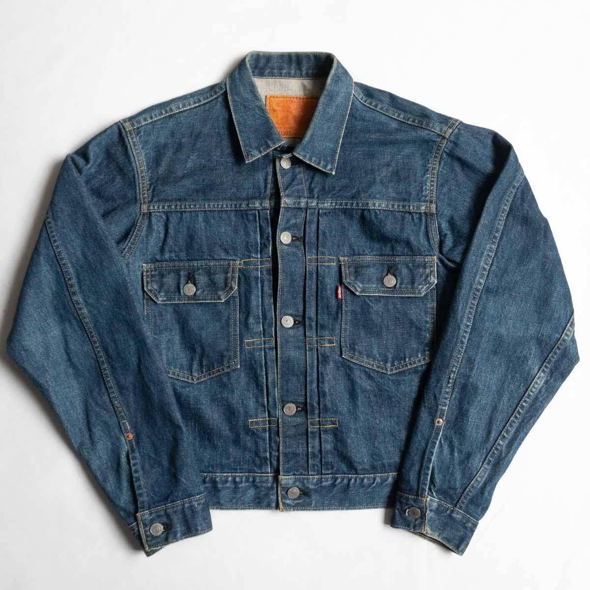 雰囲気抜群】 LEVI'S 【 507XX ビッグE デニムジャケット 】40