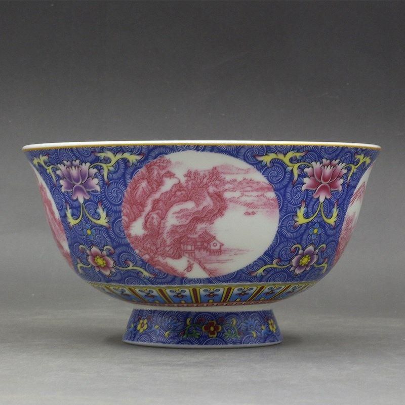 清乾隆 藍釉の浮彫り老子出関蒜頭瓶  景徳鎮 陶磁器 装飾品 工芸品美術品 置物 清乾隆粉彩浮彫刻山水魚尾瓶 景徳鎮 陶磁器 装飾品 工芸品美術品