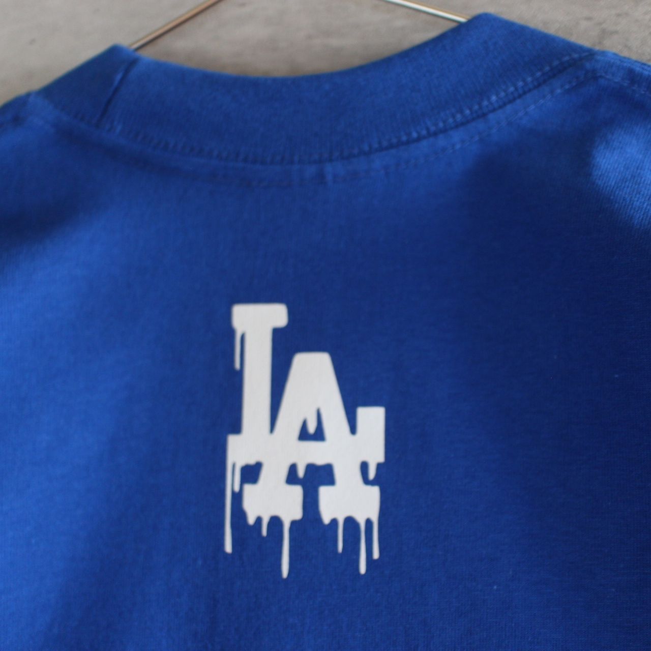 【LA直輸入】PRO CLUB "Los Angeles" BLUE 6.5oz HEAVYWEIGHT TEE XL～3XLT プロクラブ