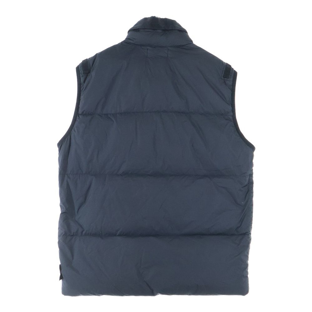 STONE ISLAND ストーンアイランド 22AW GARMENT DYED CRINKLE REPS R-NY DOWN ガーメントダイ クリンクル レップ R-NY ダウンベスト ブラック 7715G0123