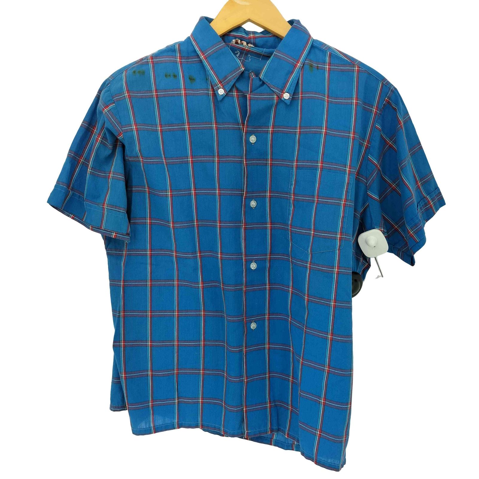 ユーズドフルギ USED古着 60S PERMANENT PRESS オープンカラーBDシャツ  