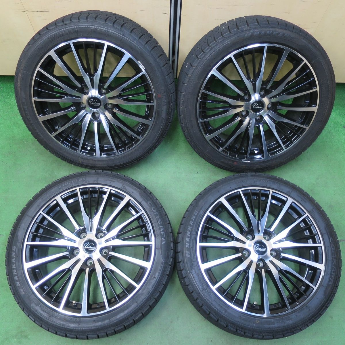 バリ溝！キレイ！ほぼ10分☆スタッドレス 225/45R18 ナンカン CORSAFA 