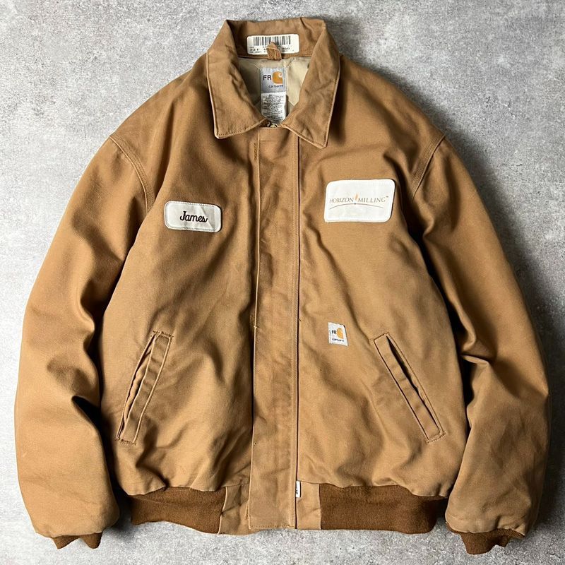 希少】 carhartt カーハート FR ダックジャケット ブルゾン XL