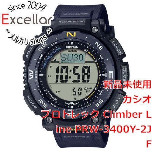 bn:8] CASIO 腕時計 プロトレック Climber Line PRW-3400Y-2JF - メルカリ