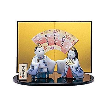 未使用・未開封品) 桃の節句 ひな人形 染錦 睦立 雛 2218 kmdlckf