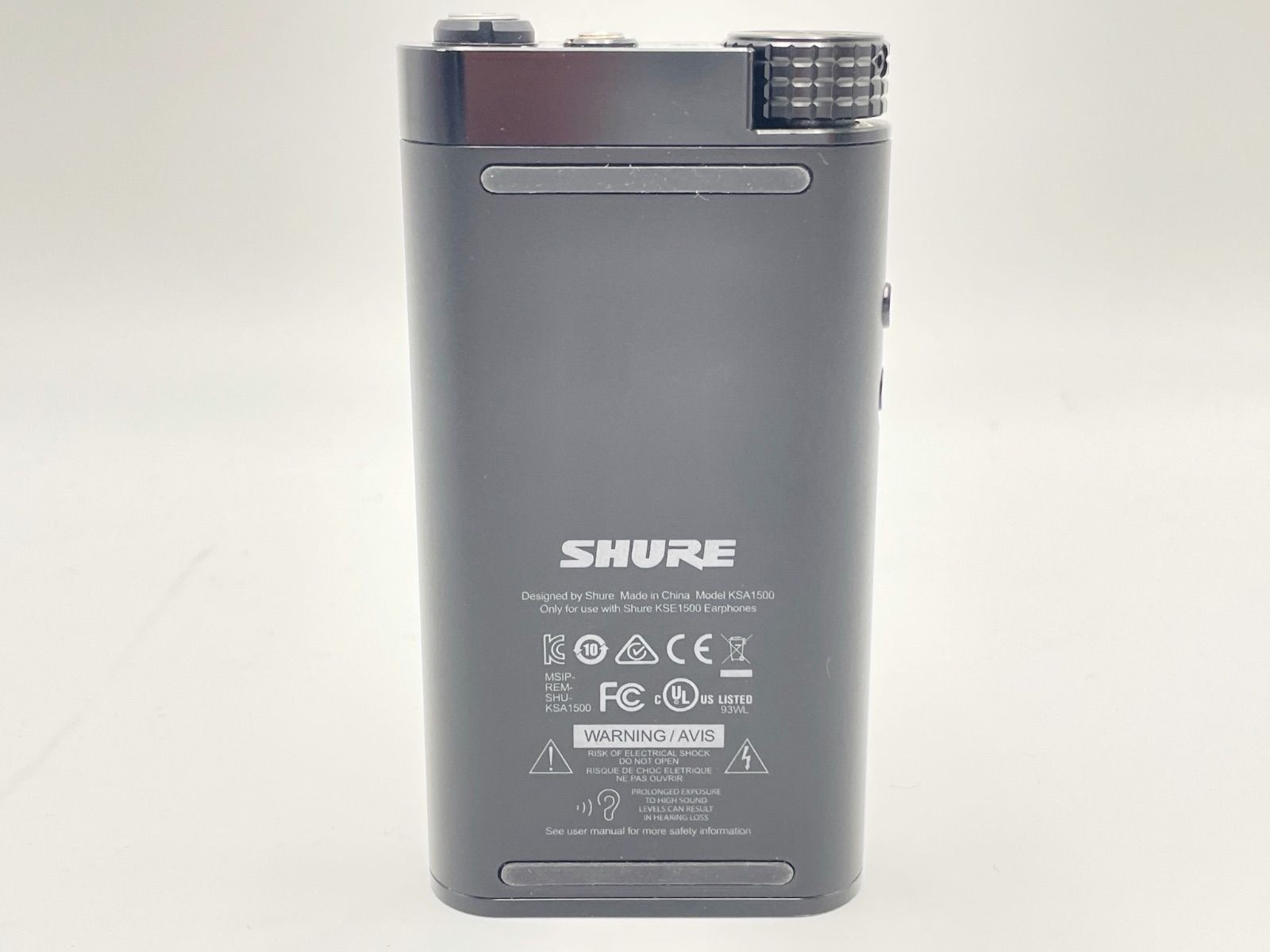 SHURE イヤホンシステム KSE1500 コンデンサー型 ハイレゾ対応