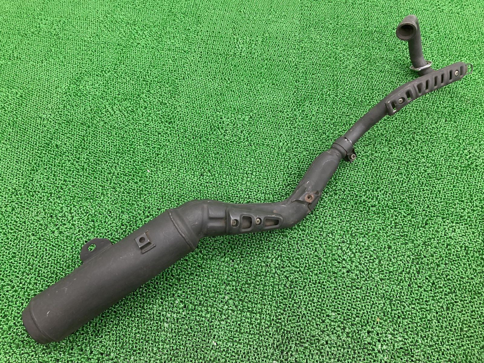 TW200 マフラー 5LB ヤマハ 純正 中古 バイク 部品 DG07J コケキズ無し 品薄 希少品 ノーマル 車検 Genuine