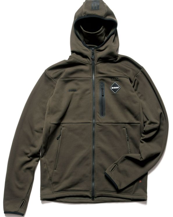 FCRB 19AW POLARTEC POWER STRETCH HOODIEメンズ