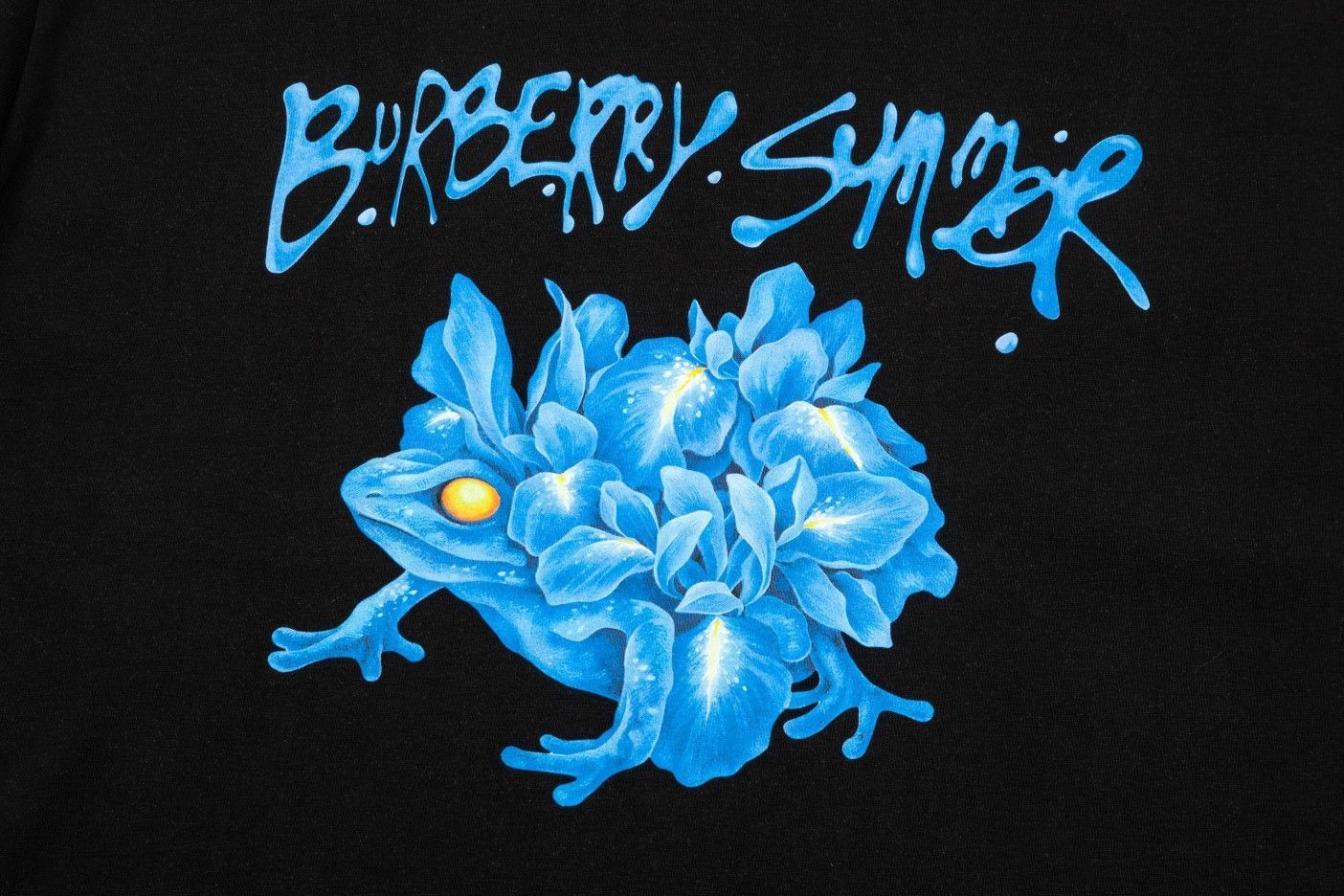 レア✨　BURBERRY ブルーレベル　半袖　Tシャツ　y2k ホースロゴ UNISEX]スポーティー ベーシックオーバーフィット Y2K半袖T