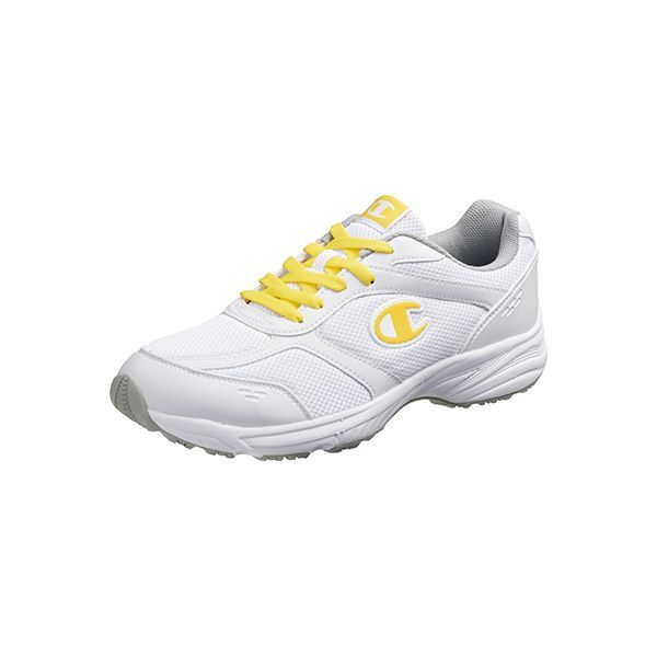 【新品・14営業日以内発送】4963507507778 KD78833 チャンピオンSC101 ホワイト／イエロー 26．5cm【沖縄離島販売不可】