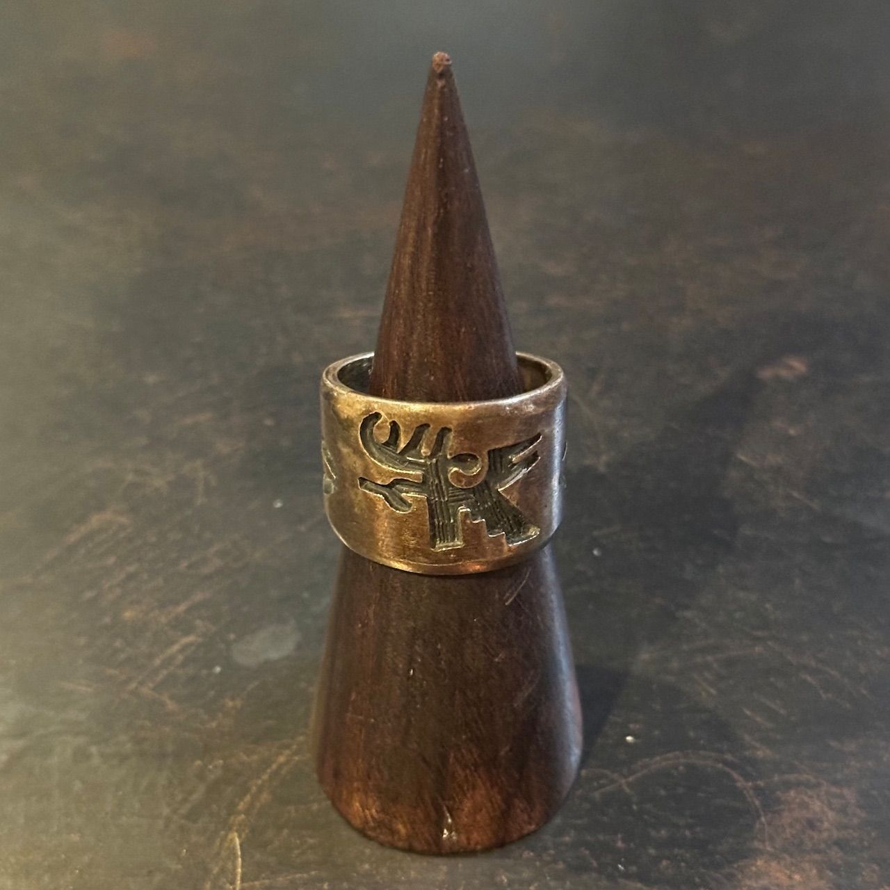 SILVER925 NATIVE DESIGN RING/シルバー/リング-国内製造