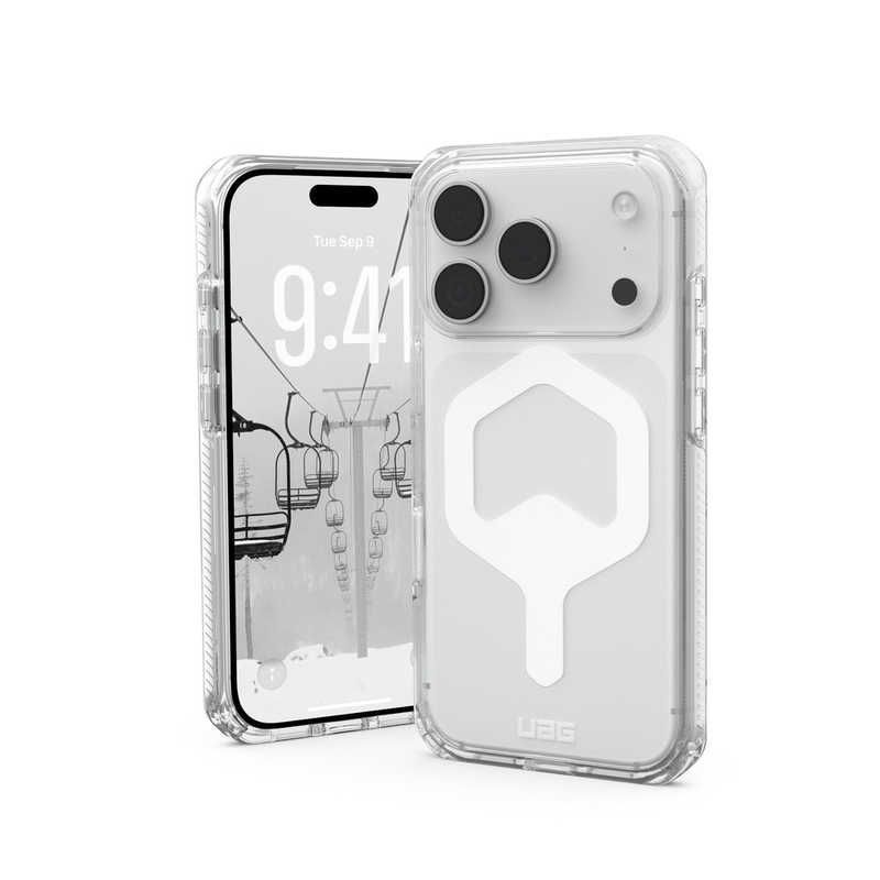 【低価，新作登場】 【 新品 未開封 】 UAG iPhone 17 Pro用 MagSafe対応 PLYO / CAP(アイス/ホワイト) UAG-IPH25MA-YMC-I/W 未使用 送料無料 ソフト・ハードケース