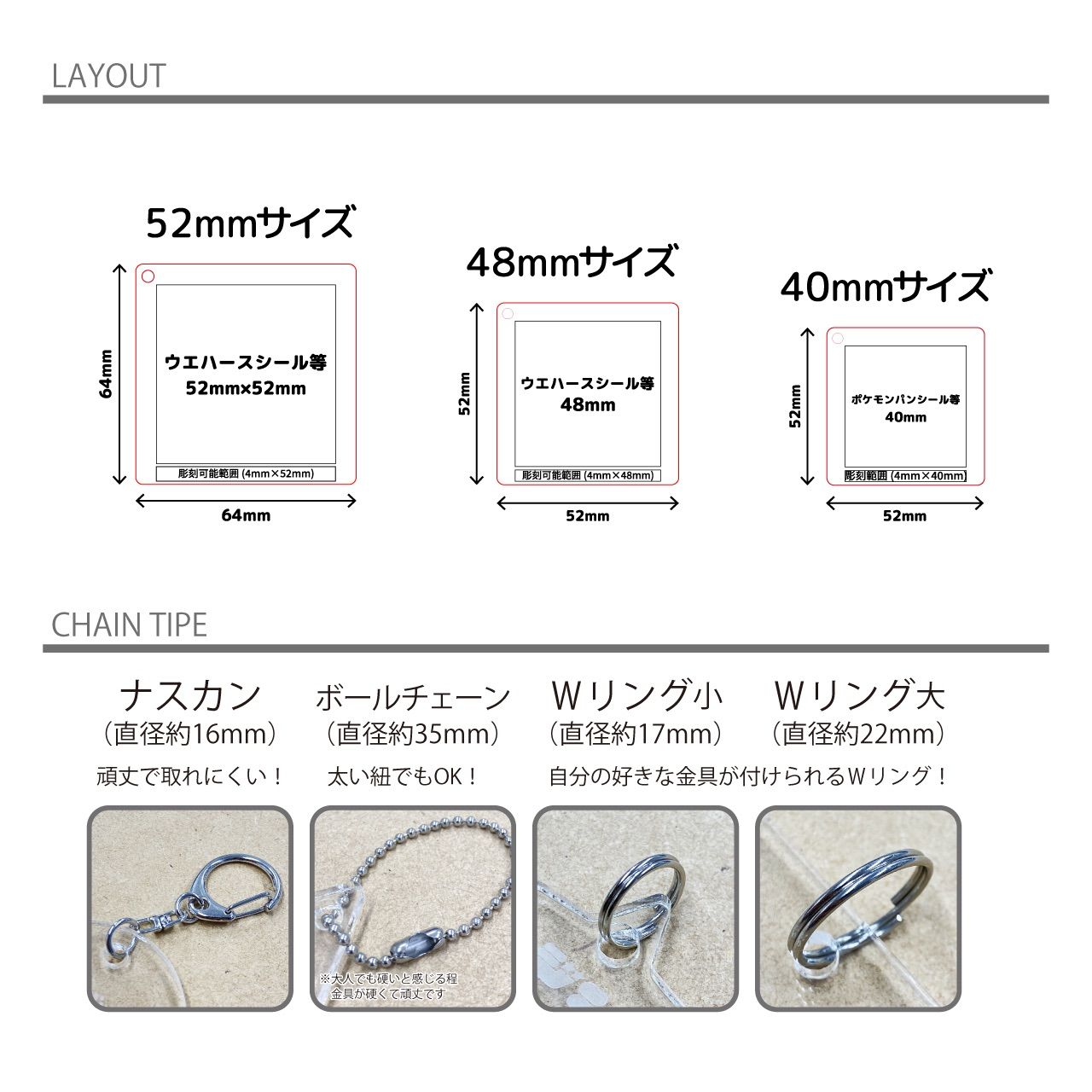 アクリルステッカーキーホルダー ビックリマン ウエハースシール 