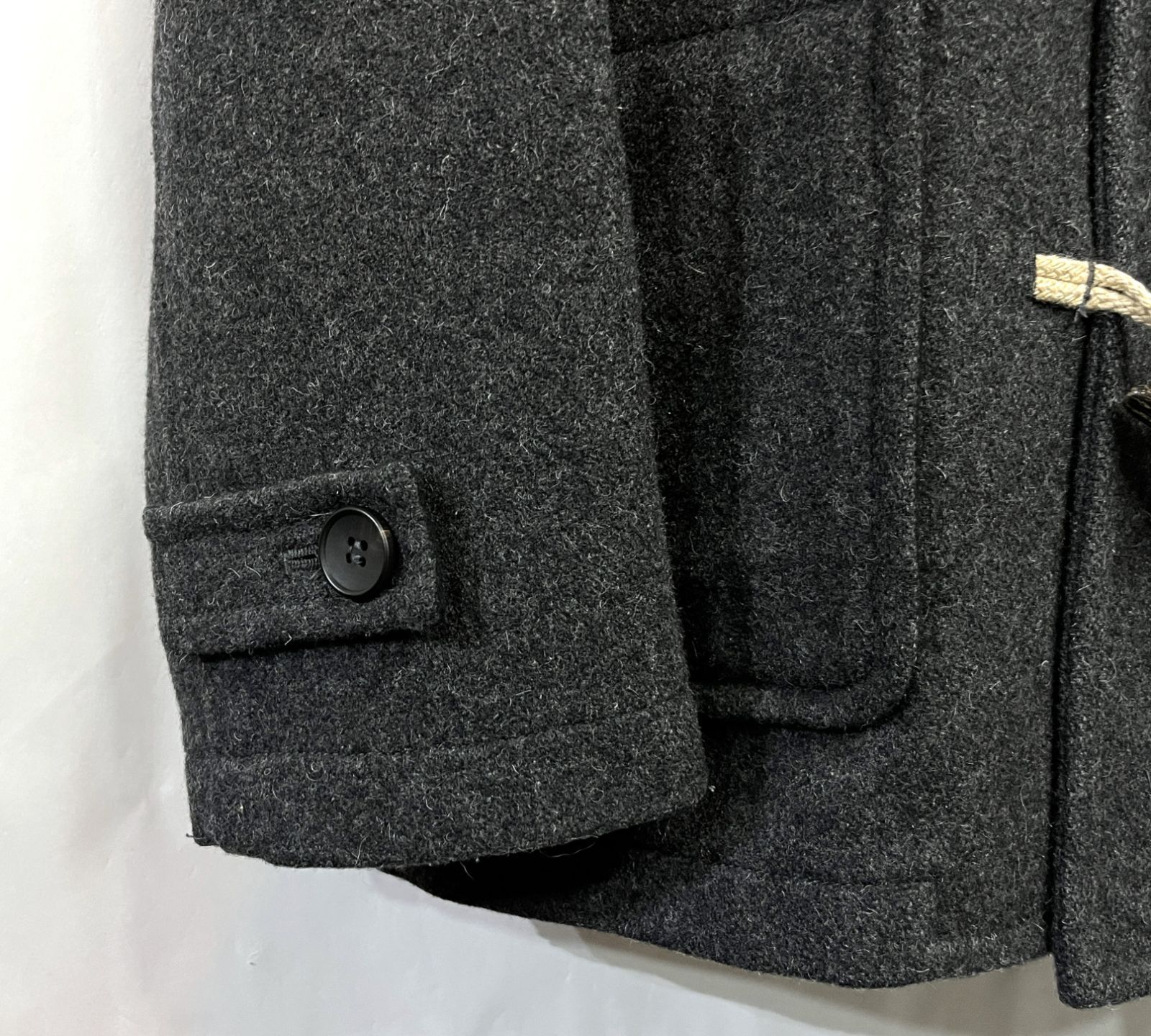 フード付き ダッフルコート