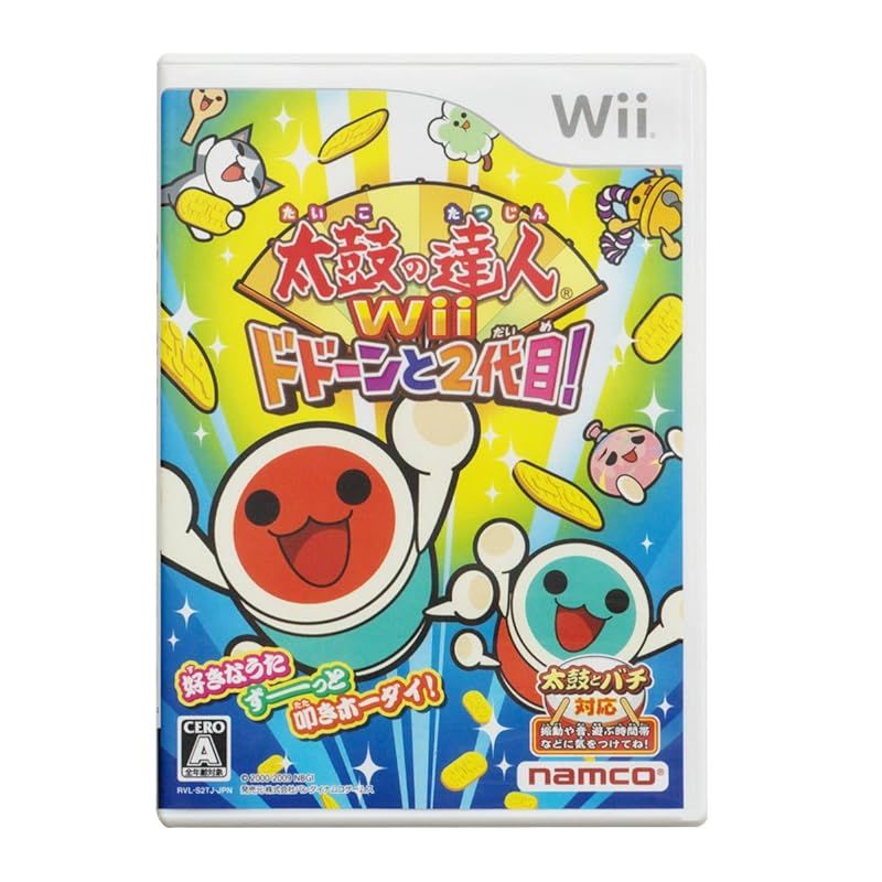 太鼓の達人Wii ドドーンと2代目! ソフト単品版