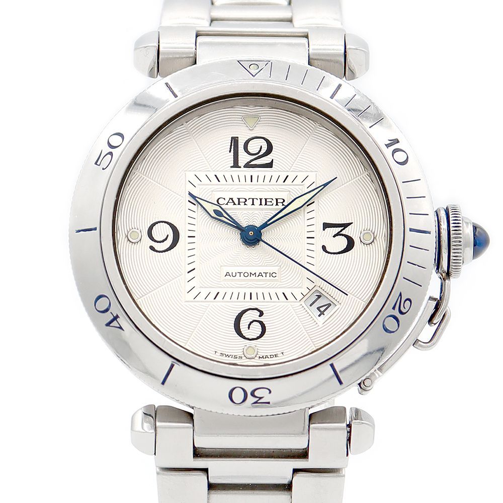 カルティエ 腕時計 パシャ38 W31031H3 白