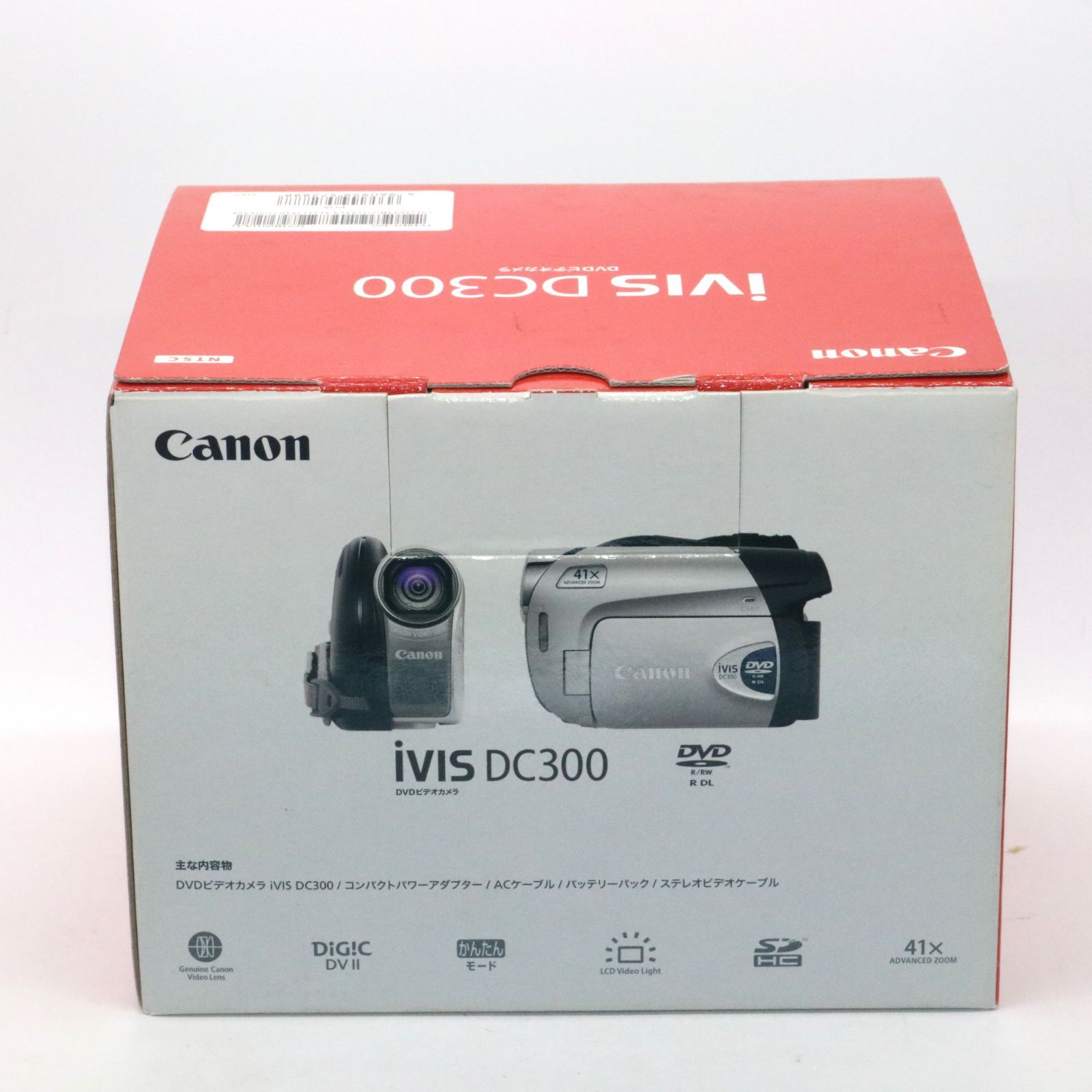 未使用品 Canon DVDビデオカメラ iVIS (アイビス) DC300 iVIS DC300