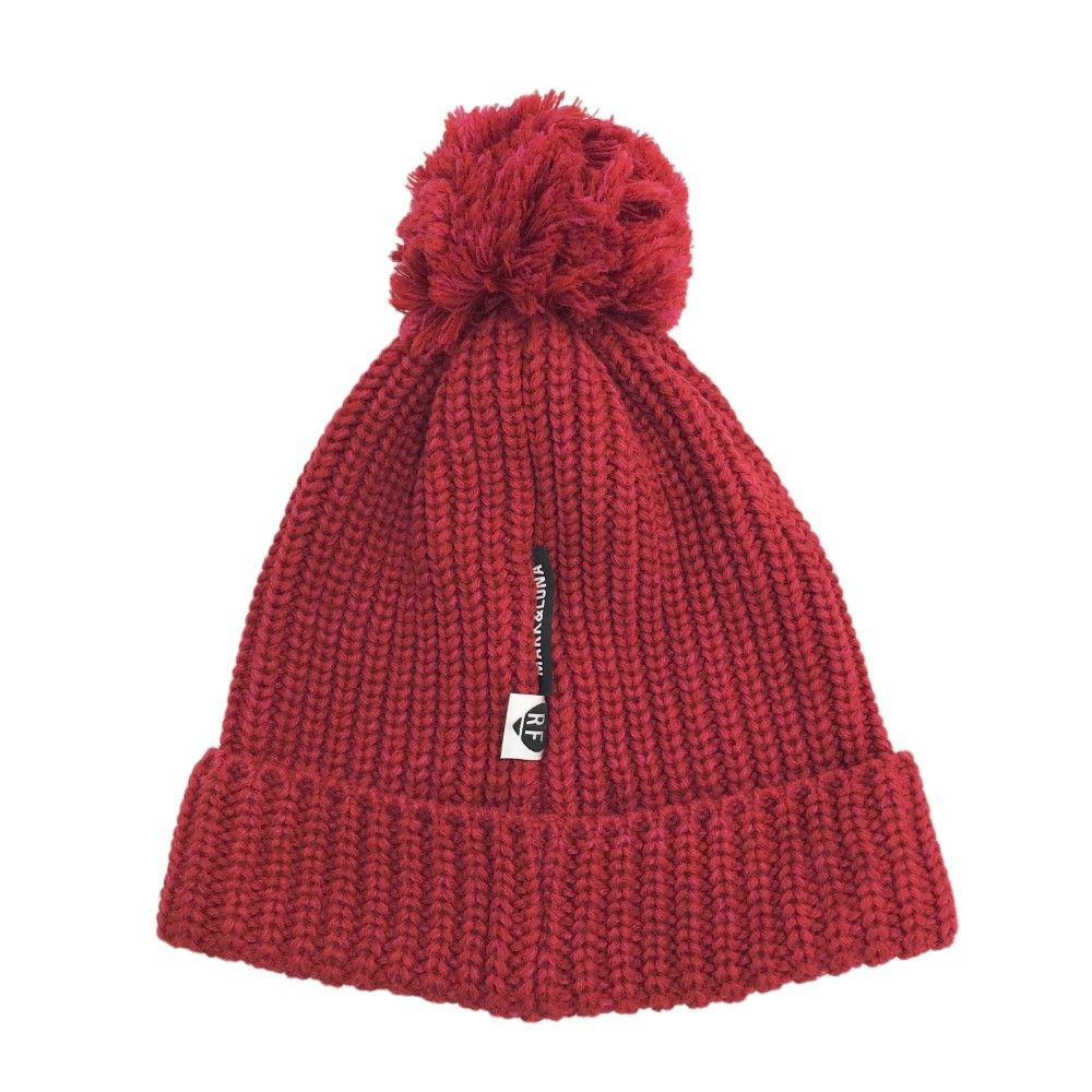 MARK-LONA マークアンドロナ ニット帽 レッド系 240101316035 ゴルフウェア ストスト