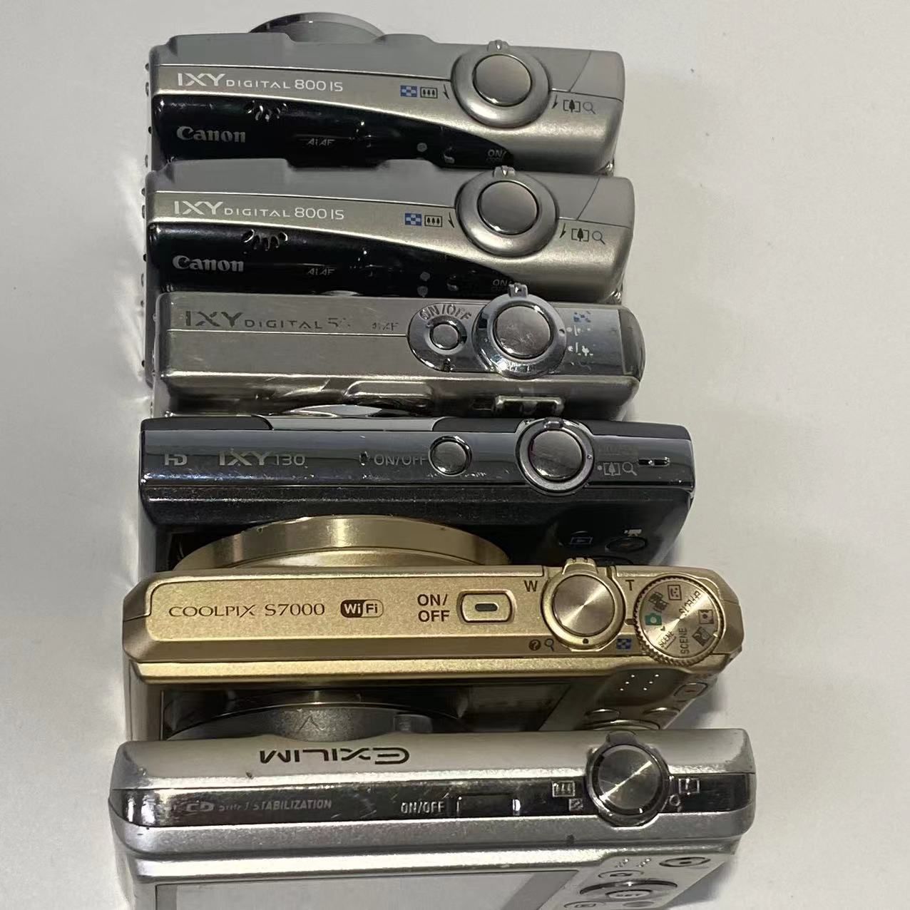 【ジャンク】デジカメ　26台　まとめ売り　Canon Nikon CASIO他 デジタルカメラ デジカメ ジャンク ジャンク】デジカメ 26台 まとめ