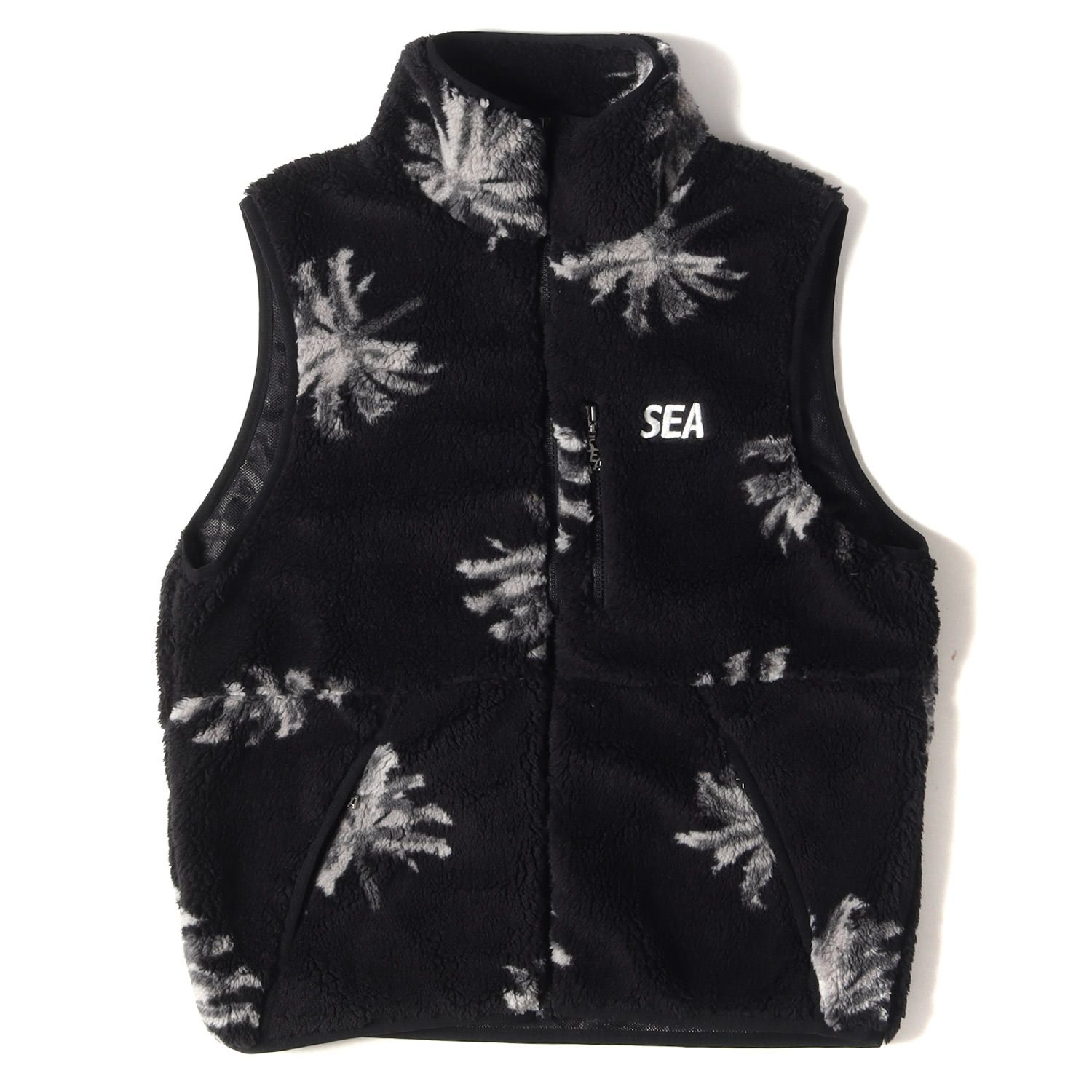 WDS PALM TREE (PATTERN) FLEECE VEST+spbgp44.ru