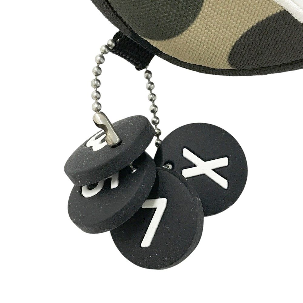 PEARLY GATES パーリーゲイツ ヘッドカバー 2点セット 迷彩 カモフラ柄