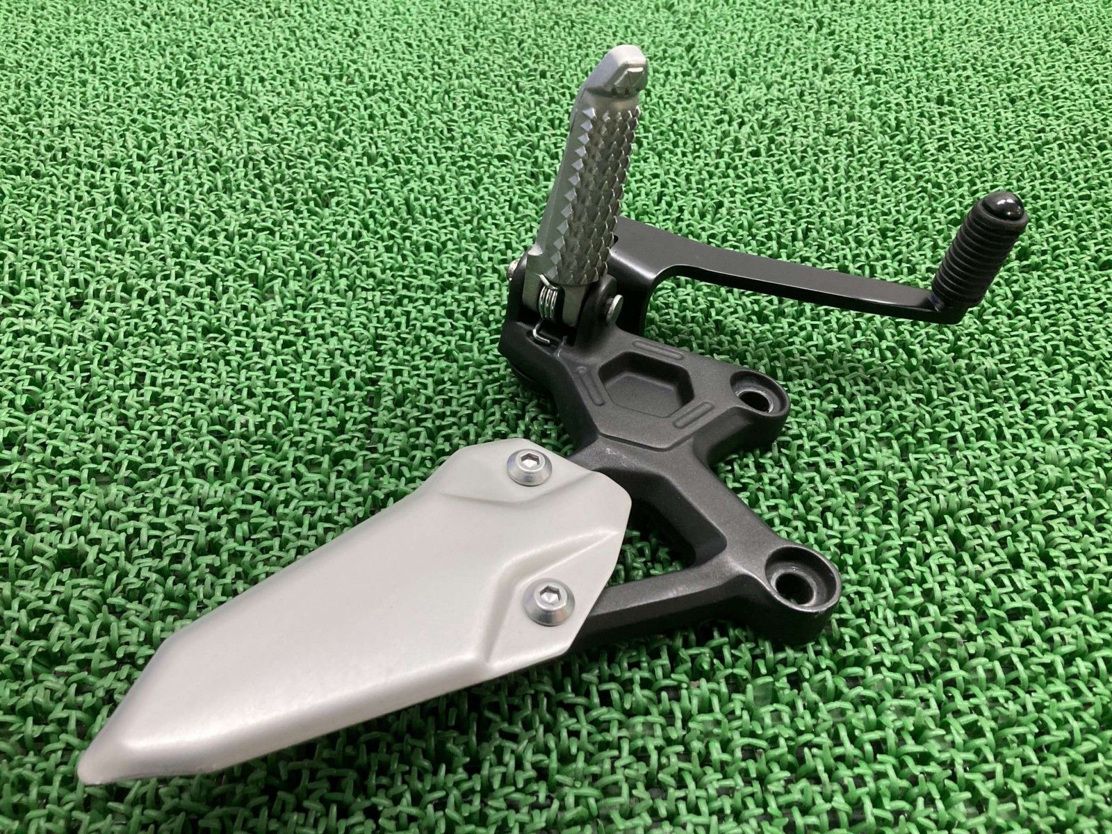 ZX-25R ステップ 左 SKT カワサキ 純正 バイク 部品 ZX250E シフトペダル ペグ ヒールガード コケキズ無し 車検 Genuine Gc