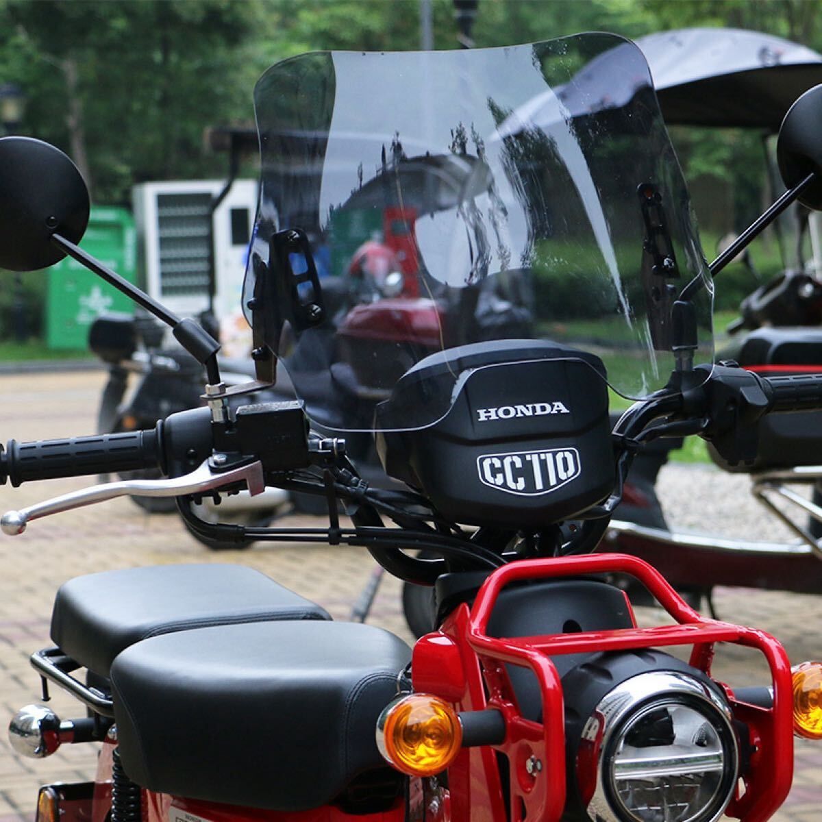 フロントスクリーン クロスカブ110 ハンターカブCT125 スーパーカブ110 