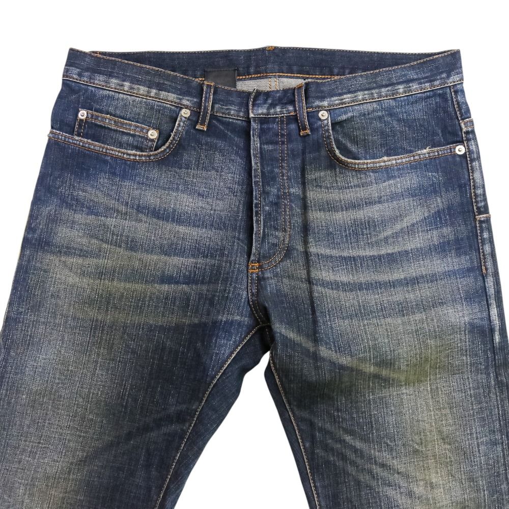 Dior homme ディオールオム　デニム　 　ストレート　ダメージ　32 美品 Dior Homme ディオールオム JAKE ストレッチ デニムパンツ