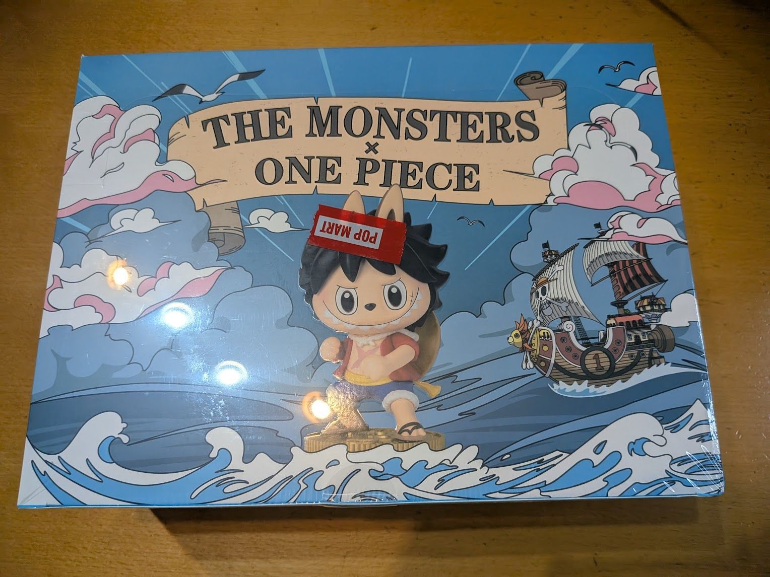 1BOX POPMART ワンピース Labubu THE MONSTERS ラブブ コラボ