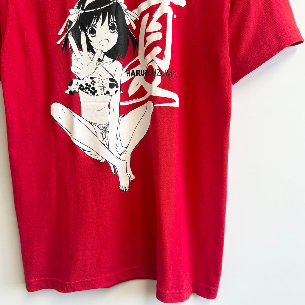 [レア]　涼宮ハルヒの憂鬱　Tシャツ 両面】