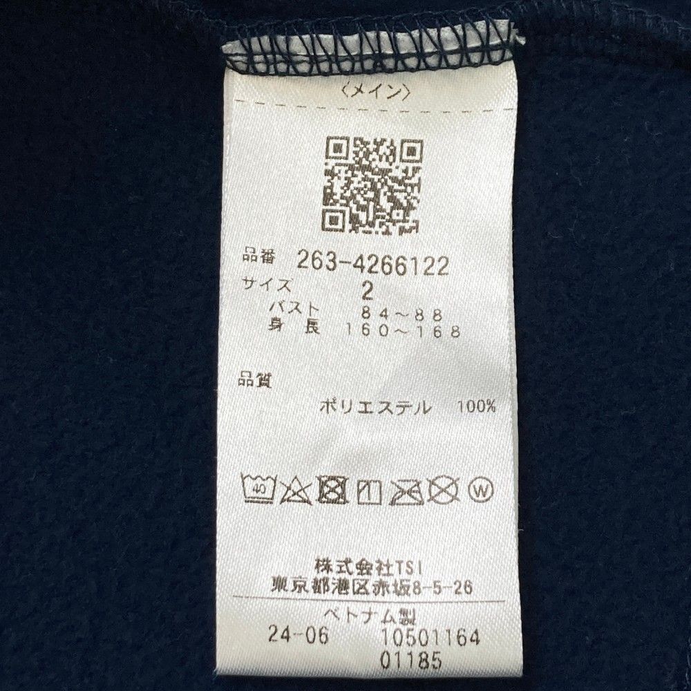 サイズ：2 JACK BUNNY ジャックバニー 2024年モデル モックネック 長袖