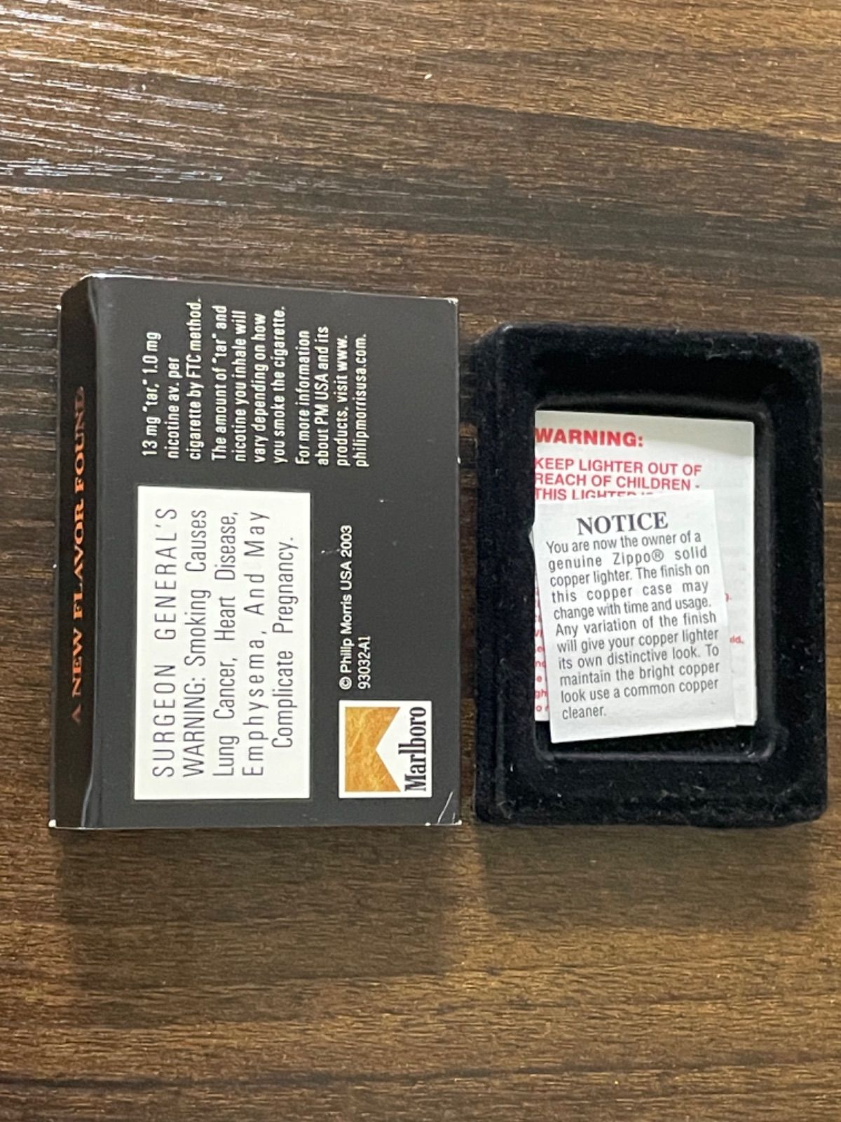 zippo Marlboro copper BLEND NO27 2003年製 - メルカリ