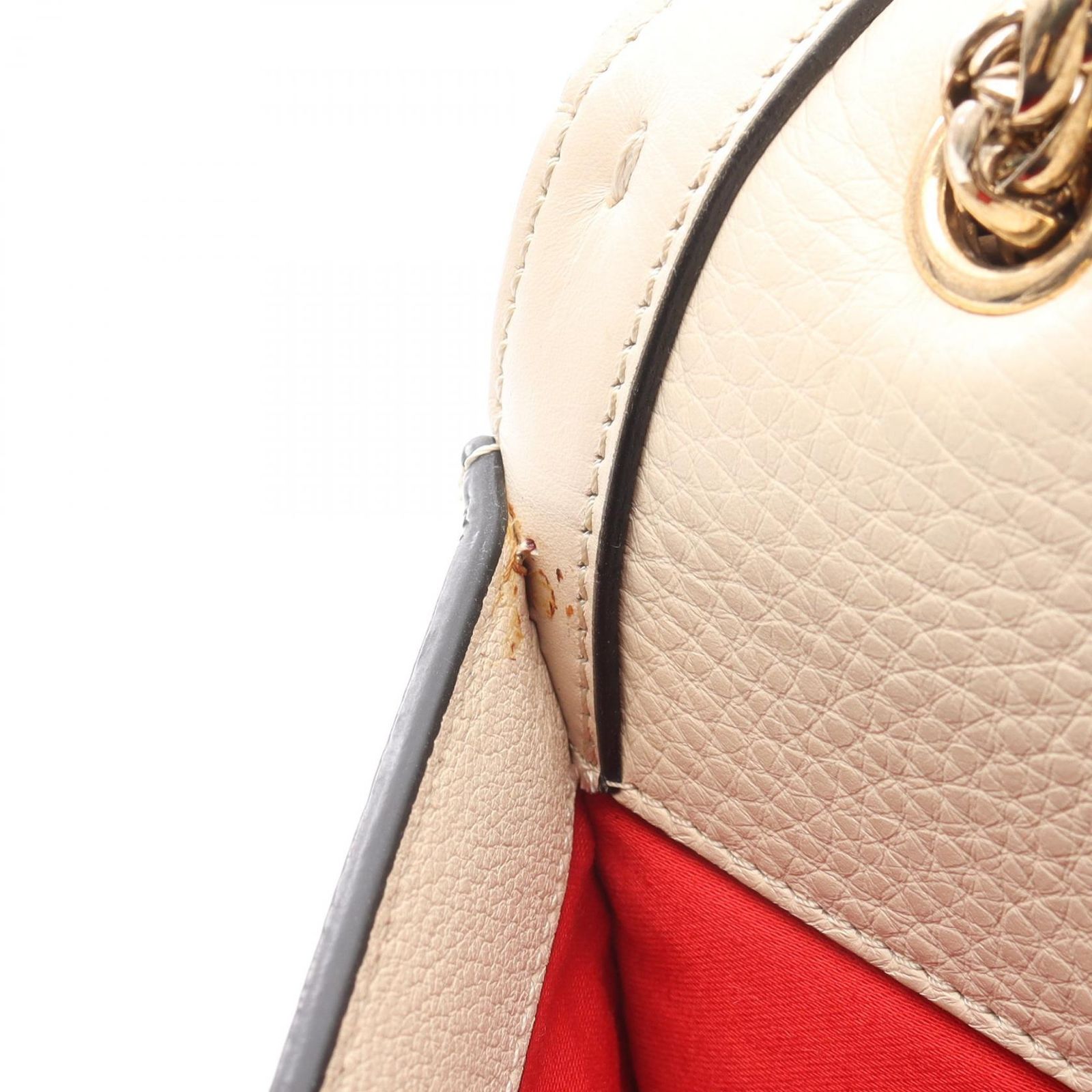 ❣️クリスチャンルブタン★スイートチャリティー★ベージュ★パーティーバッグ★金 クリスチャンルブタン Christian Louboutin ショルダーバッグ