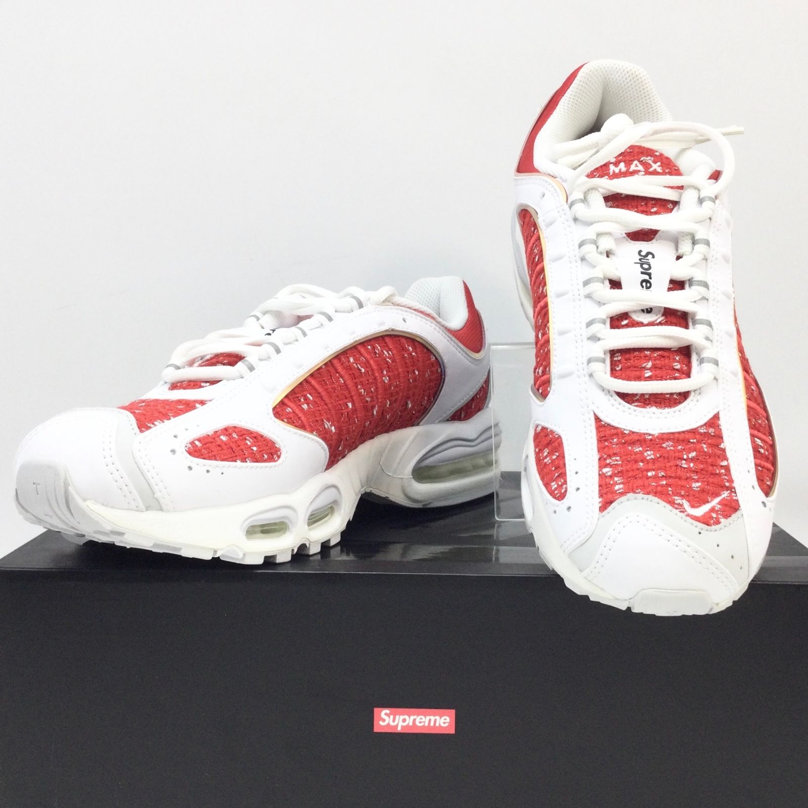 5364 【美品】Supreme × NIKE Air Max Tailwind 4 Red 27.5cm